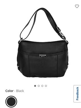 Black Women’s Shoulder Bag - Sleek Everyday Carry